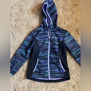 Girls zip up jacket by Free Country.